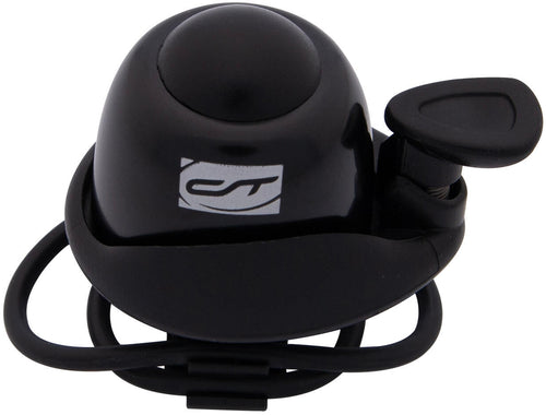 Contec fietsbel cup-a-ding ct bell cup-a-ding black, o-ring