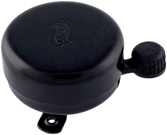 fietsbel 55 mm staal zwart