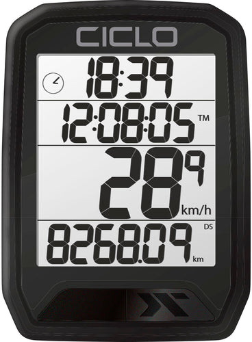 Ciclosport fietscomputer protos 213 bike computer protos 213 black