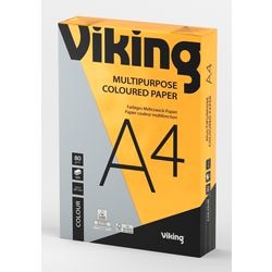 Gekleurd papier od 80g m2 a4 intense kleur oranje