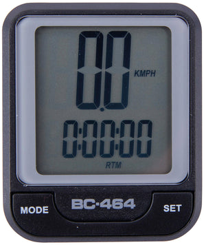 Contec fietscomputer cbc-464 ct computer cbc-464 wire, black coolgrey