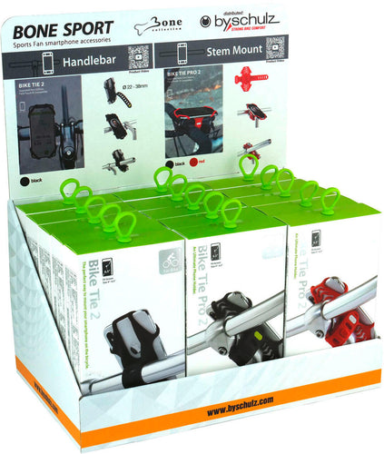 Bone collection verkoopdisplay bike tie display bone col. 15 pcs.