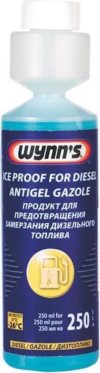Wynns wynn's ice proof for diesel - additief voor lage temperaturen - 250 ml