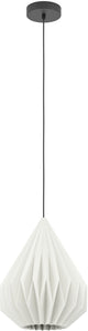 Eglo minting hanglamp - e27 - ø 31 cm - wit - papier