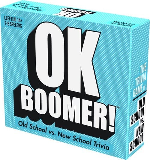 Goliath ok boomer spel old school vs new school trivia