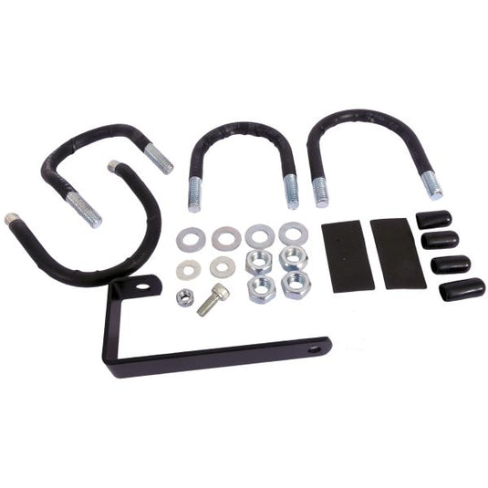 Steco montageset comfort extra lang - mat zwart