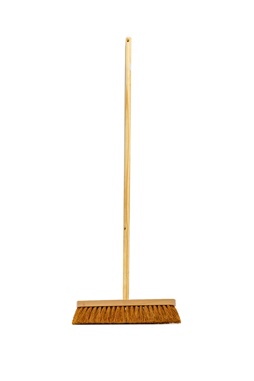 1009153 - cocosbezem 40cm gesteeld | 3 stuks