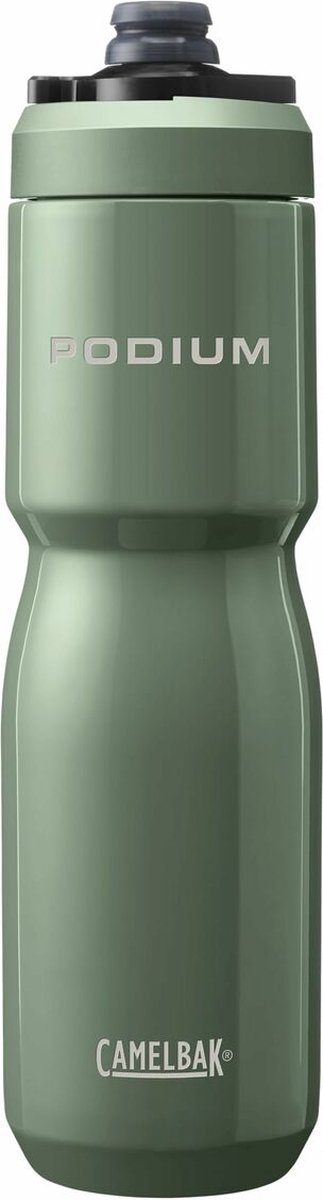 Merkloos sans marque waterfles camelbak c2965 301065 uni groen monochrome roestvrij staal