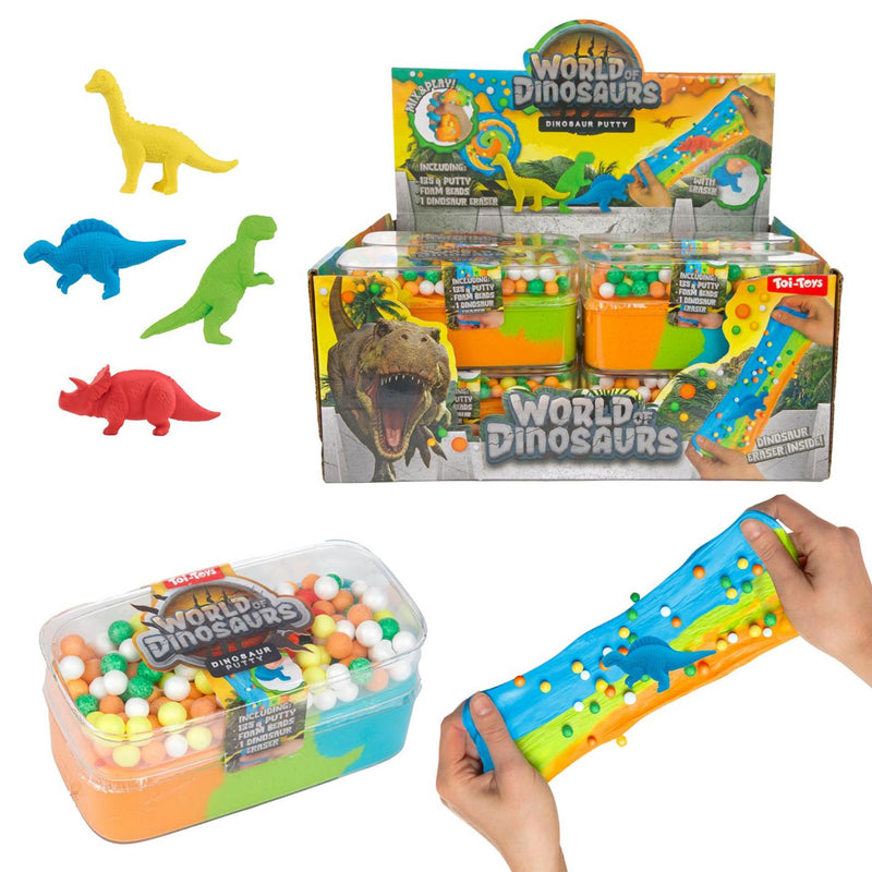 Chargez l'image dans la visionneuse de la galerie, Toi-toys world of dinosaur puffer slijm - 135gr.
