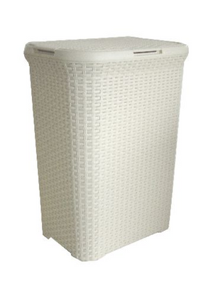 Curver style wasbox 60 liter vintage wit