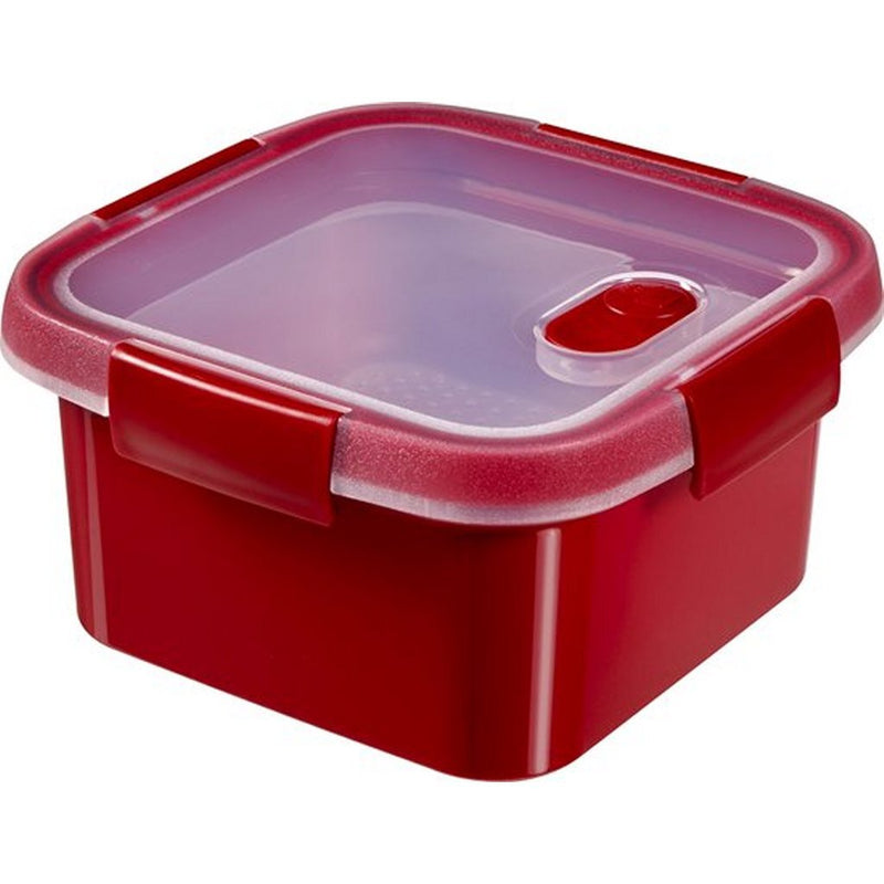 Load image into Gallery viewer, Curver microwave eco steamer stoomtray 1.1l rood

