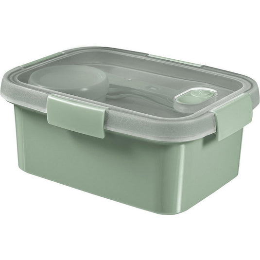 Curver smart to go eco lunchbox 1,2l + bestekset + sauscup