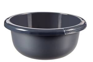 Curver afwasbak rond 24cm 2.5l antraciet