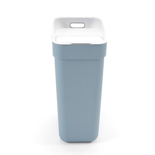 Curver ready to collect prullenbak 30l blauw lichtgrijs