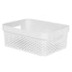 Curver infinity recycled dots opbergbox - 11l - wit