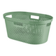 Curver infinity wasmand dots 40l - 100% recycled groen