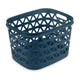 Curver oceana wasmand - 30l - 42,6x34,6x27,1cm - nachtblauw