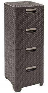 Curver style ladesysteem - 4x 14l - bruin
