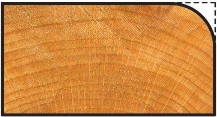 Load image into Gallery viewer, Wolfcraft kwartronde frees | r=10 | ø35mm | 1 stuk - 3266000
