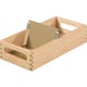 Houten kaartenbak han voor a7 12,6x25x5,4 cm.