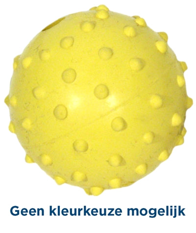 Load image into Gallery viewer, Happy pet rubber bal met bel
