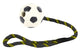 Happy pet tough toys werptouw met voetbal rubber