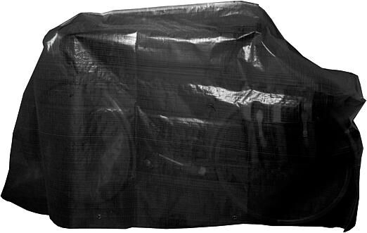 VK Fietsbeschermhoes (11) Hoeshousse zwart z ringen