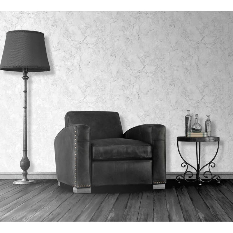 Load image into Gallery viewer, Dutch wallcoverings behang marble grijs
