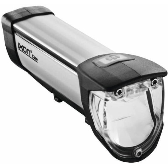 Busch müller verlichtingsset busch und müller ixon core + ixxi achterlicht usb oplaadbaar 50 lux - zwart zilver
