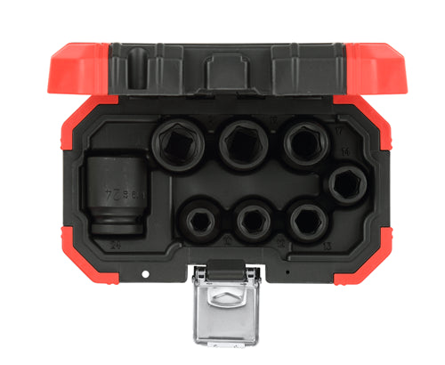 Gedore red | r63003008 | slagmoer dopsleutelset 1 2 | 8-delig - 3300575