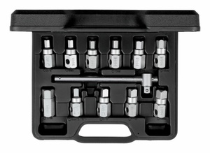 Gedore olieaftapsleutelset | q-greep 3 8” | 12-delig - 3301544