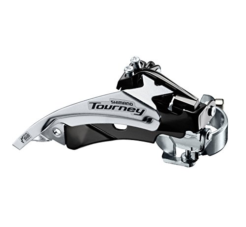 Voorderailleur 6 7-speed Shimano Tourney FD-TY510 top swing - dual pull - 48T