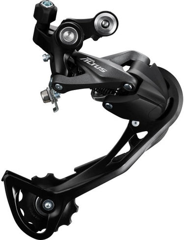 Shimano achterderailleur 9 speed altus rd-m2000 shadow donkergrijs (werkplaatsverpakking)