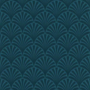 Noordwand Noordwand Behang couleurs matières 20's Pattern Artdeco blauw