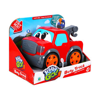 Chargez l'image dans la visionneuse de la galerie, Kiddygo auto pick up truck 19 cm met licht en geluid rood
