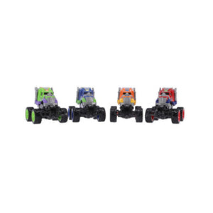 Monstertruck bounce 4 assorti | 8 stuks