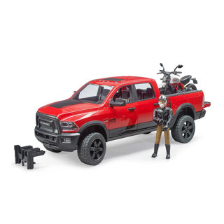 Bruder auto dodge ram met motor