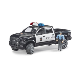Load image into Gallery viewer, Bruder auto dodge ram politie met figuur

