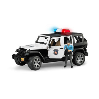 ギャラリービューアに画像をロードする, Bruder auto jeep politie wrangler rubicon unlimited licht en geluid

