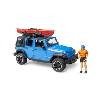 ギャラリービューアに画像をロードする, Bruder wrangler jeep met kayak
