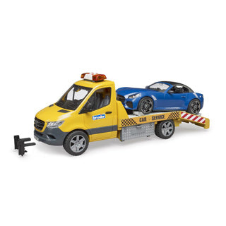 Bruder Mercedes Benz Sprinter Auto transport en roadster