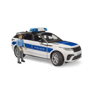 Auto range rover velar politie en politieman