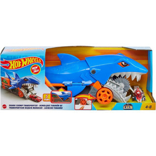 Mattel hot wheels haaienoplegger speelset met 1 auto