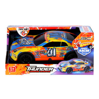 Load image into Gallery viewer, No brand auto thunder met licht en geluid crazy racer | 4 stuks
