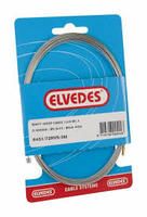 Elvedes schakel binnenkabel 2250mm �1,1mm n n-nippel rvs
