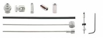 Load image into Gallery viewer, Kabelset Elvedes Trommelrem 1.70M 2.35M Rvs Zwart
