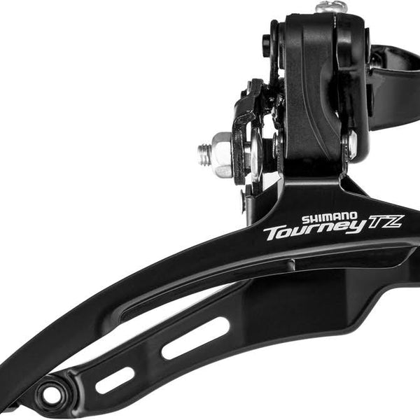 Voorderailleur 6 7-speed Shimano Tourney TZ FD-TZ510 - down swing - lage klem ø31,8 mm - 48T