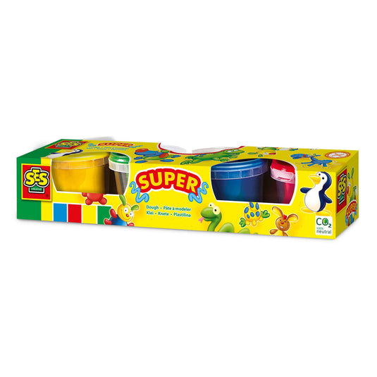 Ses klei 4x 90 gram