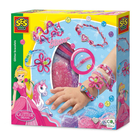 Ses creative ses glitter armbanden