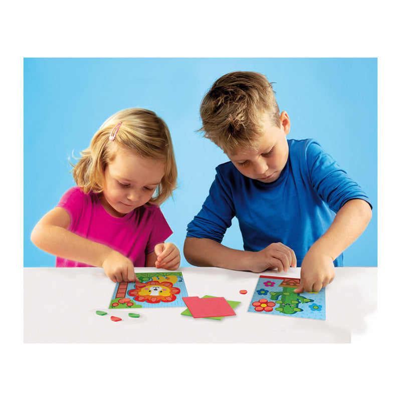 Load image into Gallery viewer, Ses ik leer knippen, mozaïeken en prikken
